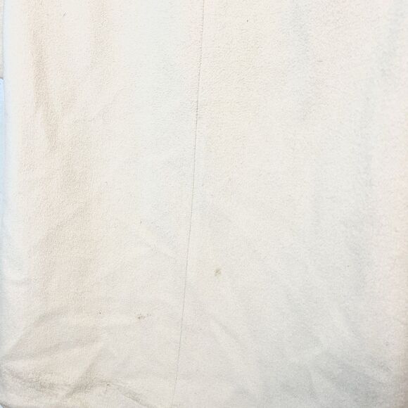 Vintage 50s 100% Cashmere Mink Fur Collar Swing Pea Coat Luxury Like Lilli Ann M - Picture 10 of 11